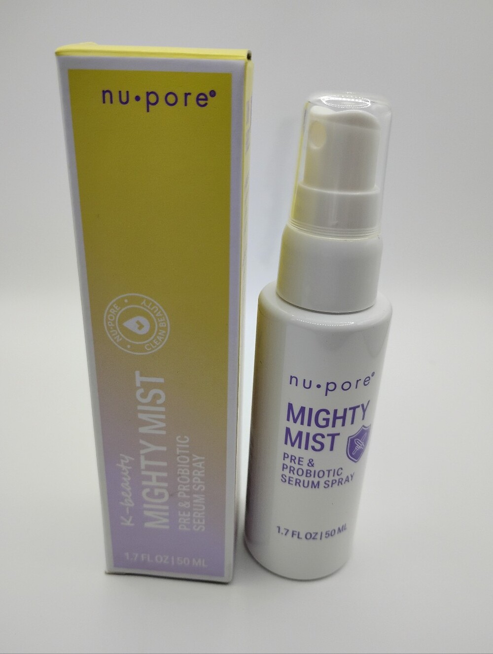Nu-Pore K-Beauty Mighty Mist Pre & Probiotic Serum Spray